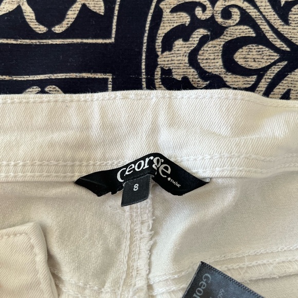 George Cream Denim Pants - Picture 3 of 4